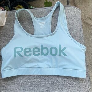 Reebok Light Aqua Racerback Sports Bra